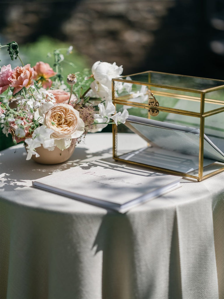 The Mini Bowl with floral arrangement